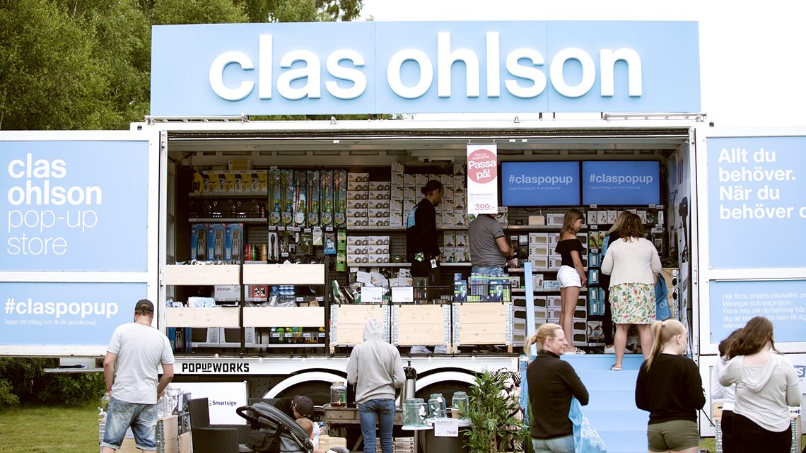 Clas ohlson event